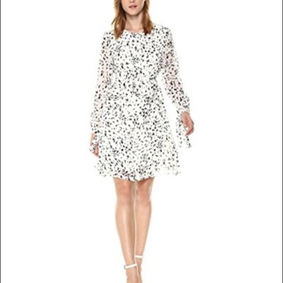 🛑 SOLD🛑SOLD🛑SOLD🛑SOLD🛑SOLD🛑SOLD🛑    Sam Edelman white black ruffle  dress - Picture 7 of 16